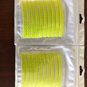 Vehical radium lighting sticker